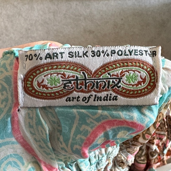 NWOT - Made in India - Bohemian Dress - Picture 5 of 5